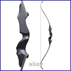 60 Takedown Archery Recurve Bow set Hunting Bow Longbow 30-65lbs Adult Shooting