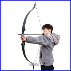 60 Takedown Archery Recurve Bow set Hunting Bow Longbow 30-65lbs Adult Shooting