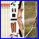 60-Traditional-Takedown-Wooden-Recurve-Bow-30-50lbs-True-Feather-Arrow-Hunting-01-ntww