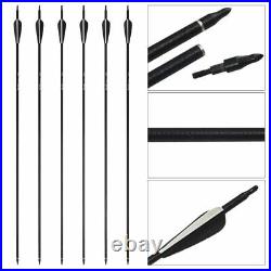 60lb Archery Takedown Recurve Bow Set Arrows Broadheads Right Hand Adult Outdoor