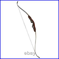 62 Archery American Hunting Bow Takedown Recurve Bow Wooden 20-50lbs