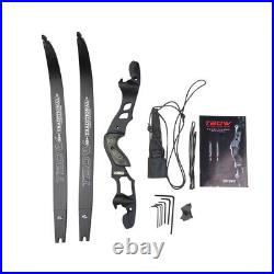 62 ILF Recurve Bow 30-60lbs Archery American Hunting Bow Longbow IBO 210FPS