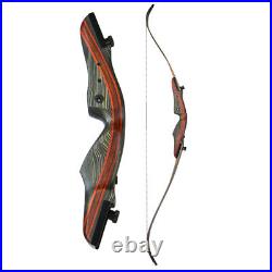 62 Recurve Bow Set Hunting Bow 20-50lbs Archery Sports Bow Carbon Arrows