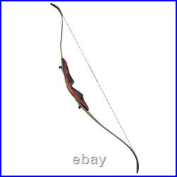 62 Recurve Bow Set Hunting Bow 20-50lbs Archery Sports Bow Carbon Arrows