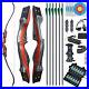 62-Takedown-Recurve-Bow-Carbon-Arrow-Set-20-50lbs-Wooden-Bow-Archery-Shoot-Hunt-01-als