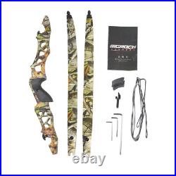 64 ILF Recurve Bow Archery Takedown Aluminum Riser 30-60lbs Hunting Shooting