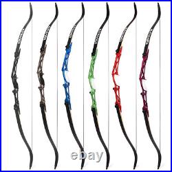 66 68 70 Archery Takedown Recurve Bow Arrows Set 12-40lb Target Shooting Hunt