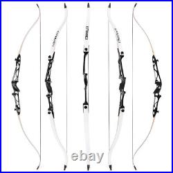 66 68 70 Archery Takedown Recurve Bow Arrows Set 12-40lb Target Shooting Hunt