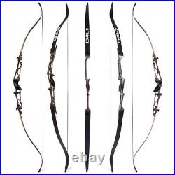 66 68 70 Archery Takedown Recurve Bow Arrows Set 12-40lb Target Shooting Hunt