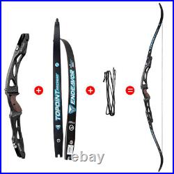 66 68 70 ILF Recurve Bow 18-44lbs Limbs 25 Riser Takedown Archery Target R10