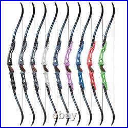 66 68 70 ILF Recurve Bow 25 Riser 18-40lb Archery Target Competition R10