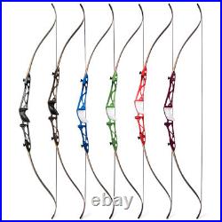 66 68 70 Recurve Bow Takedown 12-40lbs Aluminum Archery Target Hunting Shoot