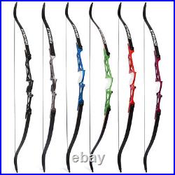 66 68 70 Recurve Bow Takedown 12-40lbs Aluminum Archery Target Hunting Shoot