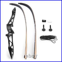 66 68 70 Takedown Recurve Bow 12-40lbs Aluminum Archery Hunting Competition