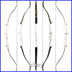 66 68 70 Takedown Recurve Bow 12Arrow Set 14-40lb Archery Bamboo Limb Hunting