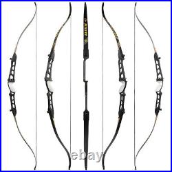 66 68 70 Takedown Recurve Bow 12Arrow Set 14-40lb Archery Bamboo Limb Hunting