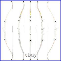 66 68 70 Takedown Recurve Bow 12Arrow Set 14-40lb Archery Bamboo Limb Hunting