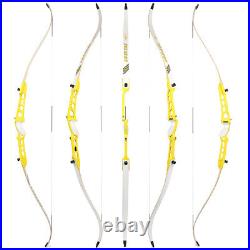 66 68 70 Takedown Recurve Bow Set 14-40lbs Carbon Arrow Archery Hunting Shoot