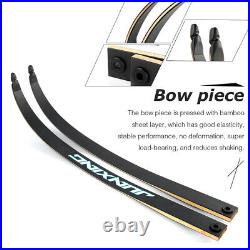 68 Takedown Recurve Bow 18-40lbs 23 Riser Archery Target Practice Shooting