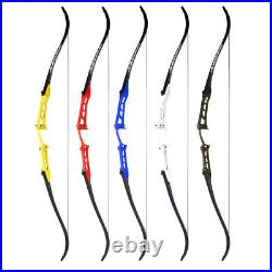 68 Takedown Recurve Bow 18-40lbs 23 Riser Archery Target Practice Shooting