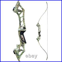 70lbs Archery Takedown Recurve Bow Arrow Set Aluminum Alloy Longbow Right Hand