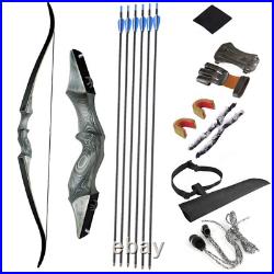 Arc Recurve 150cm 60lb Firing Sportif Hunter Right Left Accessories Full Air