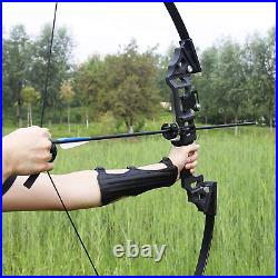 Archery 51 Takedown Recurve Bow and Arrows Set for Adults Right Hand Longbow Ki