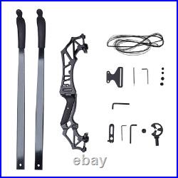 Archery 54 Takedown Recurve Bow and Arrow Set Right Hand for Hunting Target