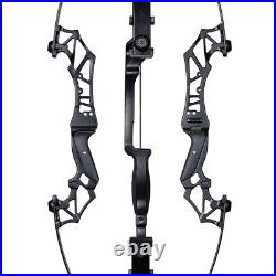 Archery 54 Takedown Recurve Bow and Arrow Set Right Hand for Hunting Target