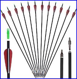 Archery 60 Takedown Hunting Recurve Bow and Arrows Set for Adults & Youth Longb