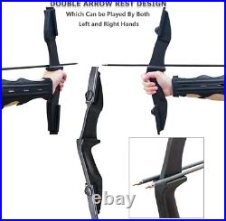 Archery Bow Archery Set Adult Beginner with 8Pcs Arrows, Right and Left Handed T