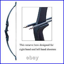 Archery Recurve Bow & Arrows Set for Adults 40lb Takedown Bow Left & Right Hand