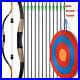 Archery-Recurve-Bow-Traditional-LongBow-Mongolian-HorseBow-Arrows-Target-01-dc