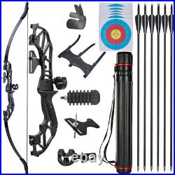 Archery Set 54 Adult&Youth Takedown Recurve Bow and Arrow Kit Target Practice