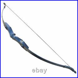 Archery Takedown Recurve Bow Set Hunting Right Hand Shooting Longbow Target Nail