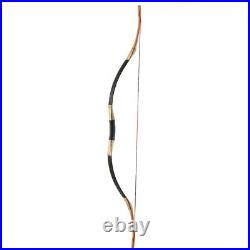 Archery Traditional Longbow Recurve Bow & Arrow & Quiver Horsebow Hunting Target