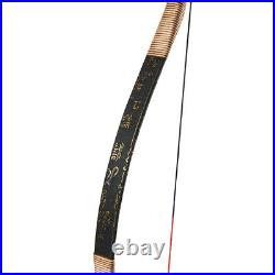 Archery Traditional Longbow Recurve Bow & Arrow & Quiver Horsebow Hunting Target