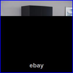 Black Chest of Drawers Modern Bedroom Furniture Bedside Table Wardrobe Desk