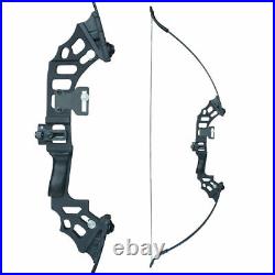 Bow Archery Takedown Recurve Bow Set Hunting Longbow Target Right Hand Shooting