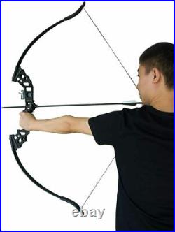 Bow Archery Takedown Recurve Bow Set Hunting Longbow Target Right Hand Shooting