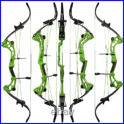 Compound Bow Archery 40-55lbs Recurve Bow Hunting Fishing Target Shooting 320FPS