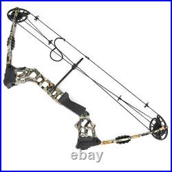 Compound Bow Arrows Set 20-70lb Adjustable Archery Bow Bag Hunting 320FPS RH LH