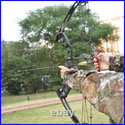 Compound Bow Arrows Set 30-55lbs Fishing Hunting Adjustable Archery Adults Shoot