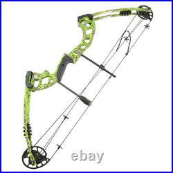 Compound Bow Carbon Arrows Set 30-55lbs Adjustable Archery Bow Shooting Hunting