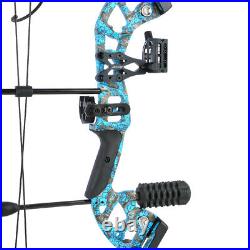 Compound Bow Set 30-60lbs Adjustable Archery Hunting Right Left Shooting Fishing