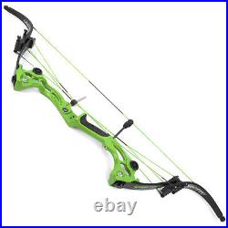 Compound Bow Set 40-55lbs Adjustable 320FPS Archery Recurve Bow Hunting Fishing