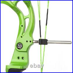 Compound Bow Set 40-55lbs Adjustable 320FPS Archery Recurve Bow Hunting Fishing