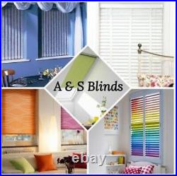 Curved Vertical Blinds FULL SET Track Rail Headrail Bow Window