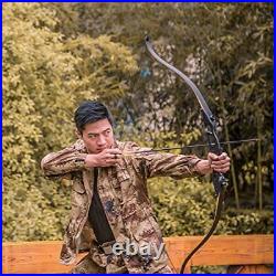 D&Q Recurve Bow and Arrow Set Adult Kit Archery Hunting Target Practice