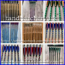 English Longbow and Arrow Set. 42 @ 28. NOW SOLD- CONTACT ME FOR SIMILAR